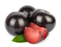 Sweet plums fruit