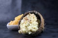 Sweet Pongal/sweet khichdi/coconut Khichdi