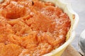 Sweet Potato Casserole Royalty Free Stock Photo