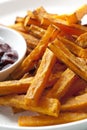 Sweet Potato Fries Royalty Free Stock Photo