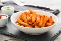 Sweet potato fries Royalty Free Stock Photo