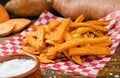 Sweet Potato Fries Royalty Free Stock Photo