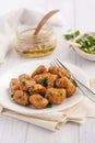 Sweet potato gnocchi Royalty Free Stock Photo