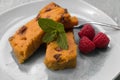 Sweet potato pudding Royalty Free Stock Photo