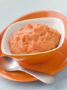 Sweet Potato Puree Royalty Free Stock Photo