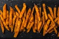 Sweet potato roasted with smoked paprika