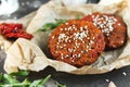 Sweet potato veggie burgers