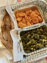 Sweet Potatoes Collards and Brisket