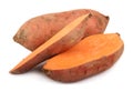 Sweet potatoes Royalty Free Stock Photo