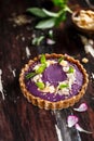 Sweet Purple Potatoes pie