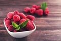 Sweet raspberries Royalty Free Stock Photo