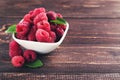 Sweet raspberries Royalty Free Stock Photo