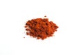Sweet red pepper powder Royalty Free Stock Photo