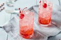 Sweet Refreshing Cherry Cocktail Mocktail