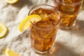 Sweet Refreshing Cold Iced Tea Royalty Free Stock Photo