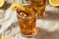 Sweet Refreshing Cold Iced Tea Royalty Free Stock Photo