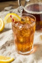 Sweet Refreshing Cold Iced Tea Royalty Free Stock Photo