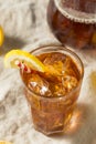 Sweet Refreshing Cold Iced Tea Royalty Free Stock Photo