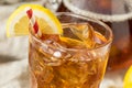 Sweet Refreshing Cold Iced Tea Royalty Free Stock Photo