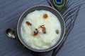 Sweet Rice kheer or pudding Royalty Free Stock Photo