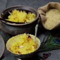 Sweet Rice or Zarda Pulao Royalty Free Stock Photo