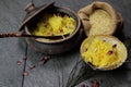 Sweet Rice or Zarda Pulao Royalty Free Stock Photo