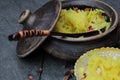 Sweet Rice or Zarda Pulao Royalty Free Stock Photo