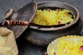 Sweet Rice or Zarda Pulao