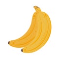 Sweet ripe banana snack