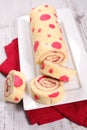 Sweet roll cake Royalty Free Stock Photo