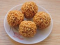 Murmura Laddu, an Indian festival dish