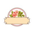 Sweet Shop logo template design vector Royalty Free Stock Photo