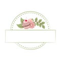 Sweet Shop logo template stamp Royalty Free Stock Photo