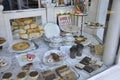 Niagara on the Lake, 25th June: Sweet Shop window arrangement from Downtown of Niagara-on-the-Lake in Ontario province