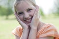 Sweet shy girl Royalty Free Stock Photo