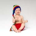 Sweet smiling baby Royalty Free Stock Photo