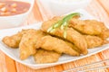 Sweet & Sour Chicken Royalty Free Stock Photo