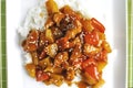 Sweet and sour chicken