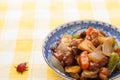 Sweet and sour pork Royalty Free Stock Photo