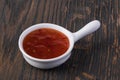 Sweet sour sauce Royalty Free Stock Photo