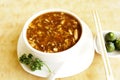 Sweet and sour seafood soup