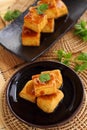 Sweet and sour tofu.