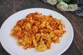 Sweet and Spicy Scrambled Eggs