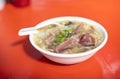 Sweet squid soup. Taiwanese food