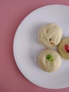 Sweet steamed buns Bakpao is traditional Chinese food