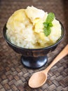 Sweet Sticky Rice With Durian