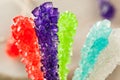 Sweet Sugary Multi Colored Rock Candy