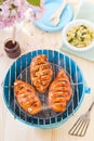 Sweet tangy barbecue chicken breast