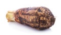 Sweet taro root, Satoimo potatoes or sliced of taro Yautia Lila