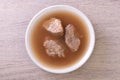 Sweet taro soup